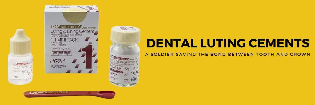 Dental Luting Cements - A soldier saving the bond between tooth and crown