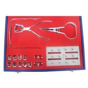 API Dental Rubber Dam Kit With 11 Clamps
