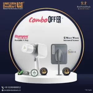 Runyes Portable X-Ray & Xpect Vision Intraoral Sensor (Combo offer)